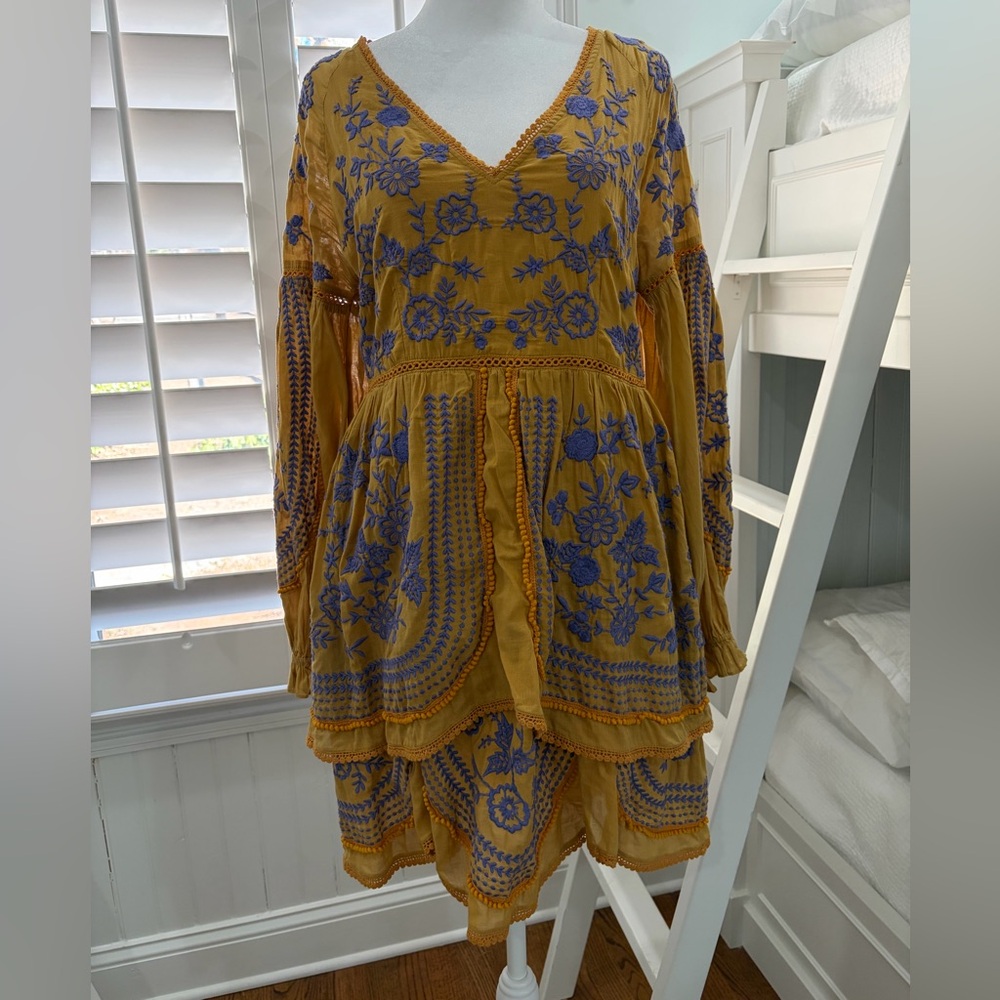 Anthropologie Meadow Rue Lisette Dress - Picture 2 of 10